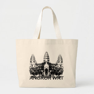 Angkor Wat Large Tote Bag