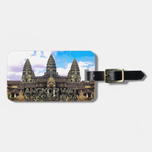 Angkor Wat Luggage Tag