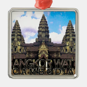 Angkor Wat Metal Ornament