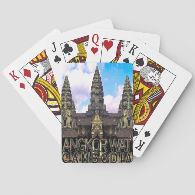 Angkor Wat Playing Cards (Back)