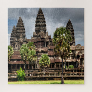 Angkor Wat Temple Cambodia Jigsaw Puzzle