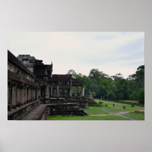 Angkor Wat Temple, Cambodia - Travel Photography Poster