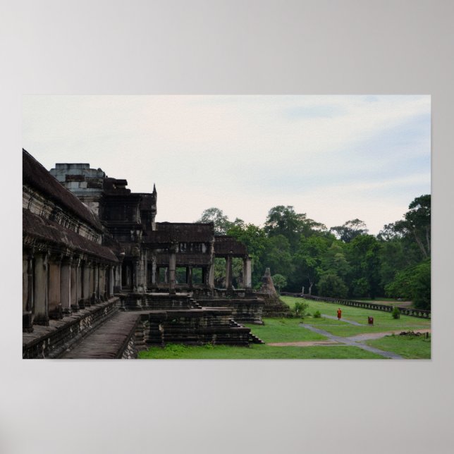 Angkor Wat Temple, Cambodia - Travel Photography Poster (Front)