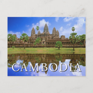 Angkor Wat Temple   Kampuchea, Cambodia Thank You Postcard