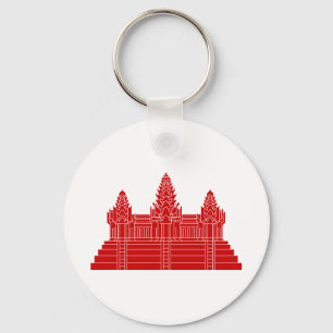 Angkor Wat Ver.2.0. Khmer Temple Key Ring