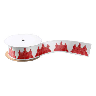 Angkor Wat Ver.2.0. Khmer Temple Satin Ribbon