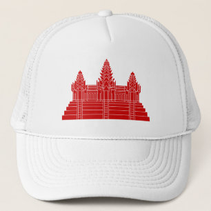 Angkor Wat Ver.2.0. Khmer Temple Trucker Hat