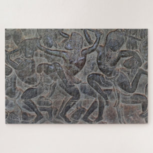 Angkor Wat Warriors Jigsaw Puzzle