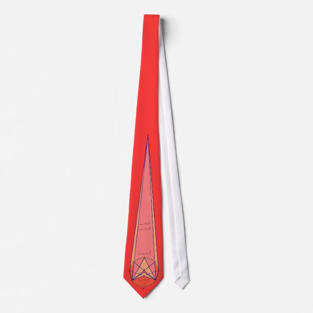 Angle-Arc Measure Tie (Front)