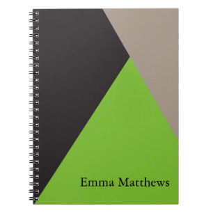 Angle on Colour Modern Professional Personalised Notebook
