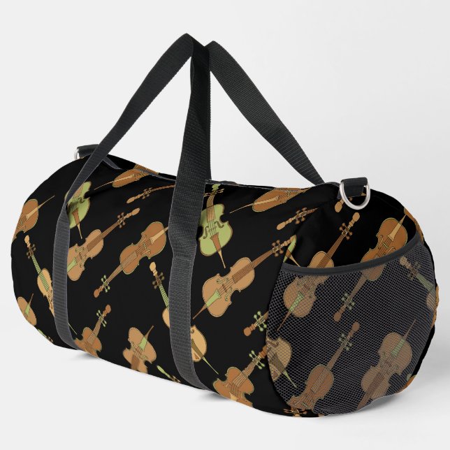 Angled Cellos Duffle Bag (Right Corner)