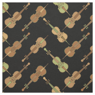 Angled Cellos Fabric