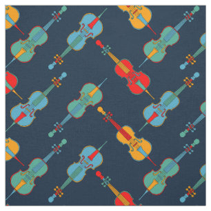 Angled Cellos Fabric