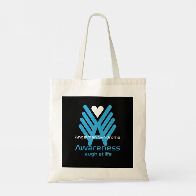 Angleman Syndrome Awareness Tote Bag (Back)