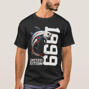 Angler 26th Birthday Fishing Limited Edition 1999 T-Shirt