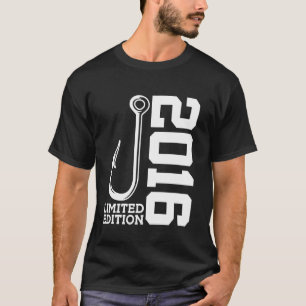 ANGLER 9th BIRTHDAY FISHING LIMITED EDITION 2016 T-Shirt