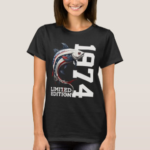 Angler Birthday Fishing Limited Edition 1974 1 T-Shirt