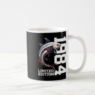 Angler Birthday Fishing Limited Edition 1984 Coffee Mug