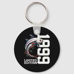 Angler Birthday Fishing Limited Edition 1999  Key Ring