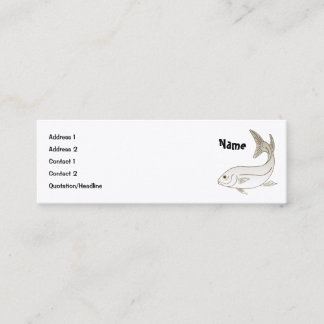 Angler Mini Business Card