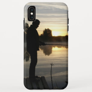 Angler morning iPhone XS max case