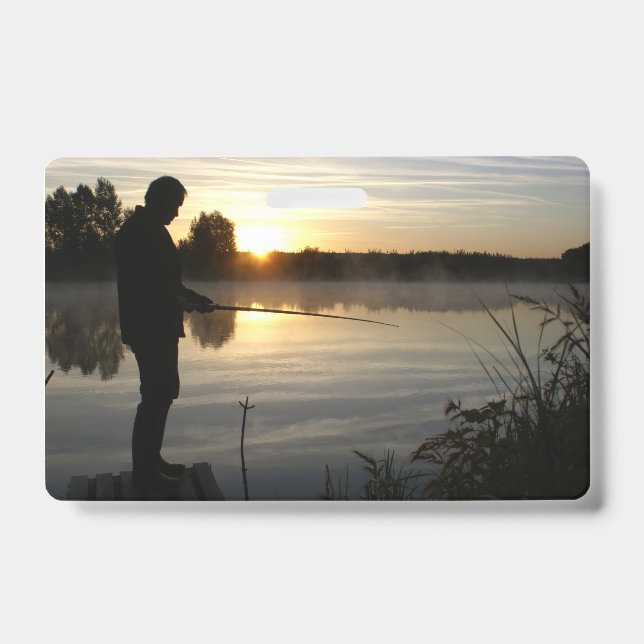 Angler morning ID badge (Front)