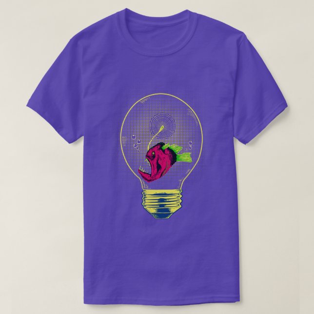Anglerfish bulb T-Shirt (Design Front)