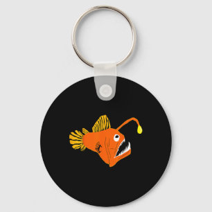 Anglerfish Deep Sea Creatures Angler Fish Sea Mons Key Ring