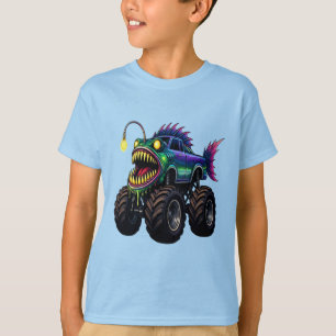 Anglerfish Monster Truck T-Shirt