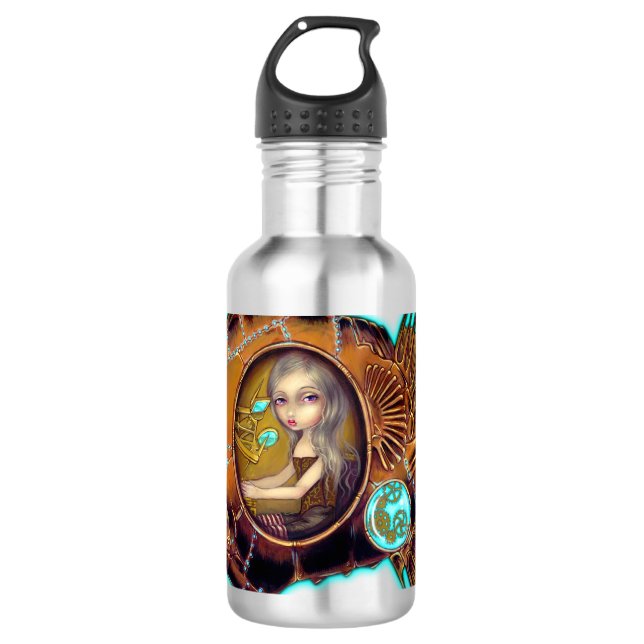 "Anglerfish Submarine" 710 Ml Water Bottle (Front)