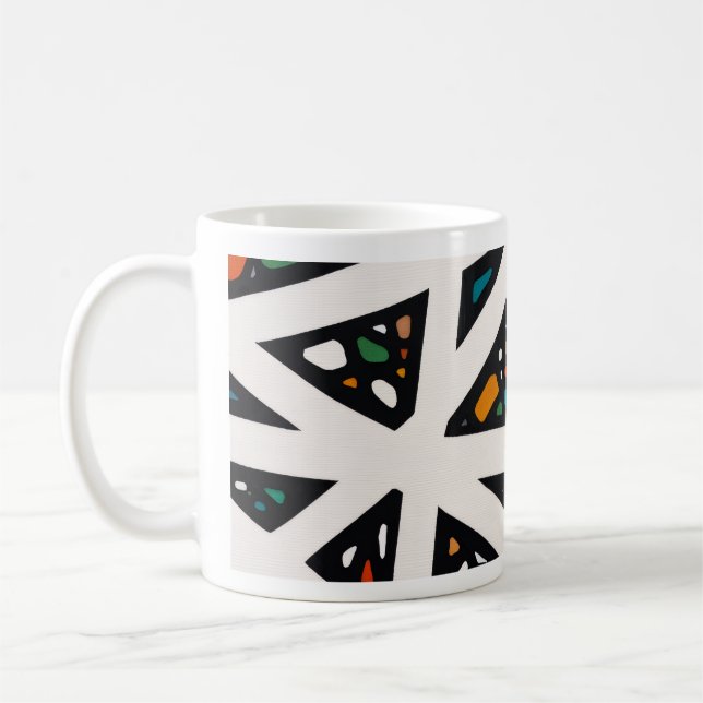 Angles in Color Coffee Mug (Left)