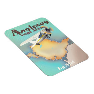 Anglesea, vintage style travel poster magnet