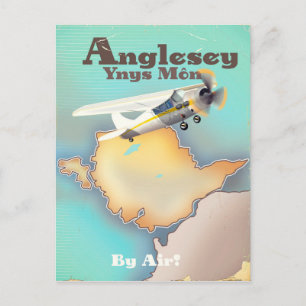 Anglesea, vintage style travel poster postcard
