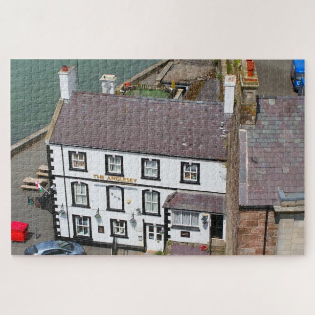 Anglesey Arms, Caernarfon, Wales Jigsaw Puzzle (Horizontal)