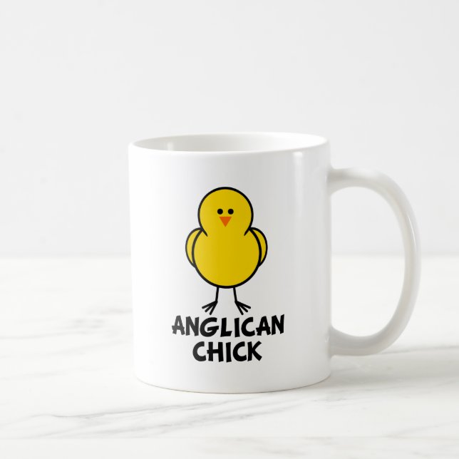 Anglican Chick Coffee Mug (Right)