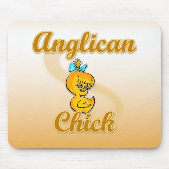 Anglican Chick Mouse Pad (Front)