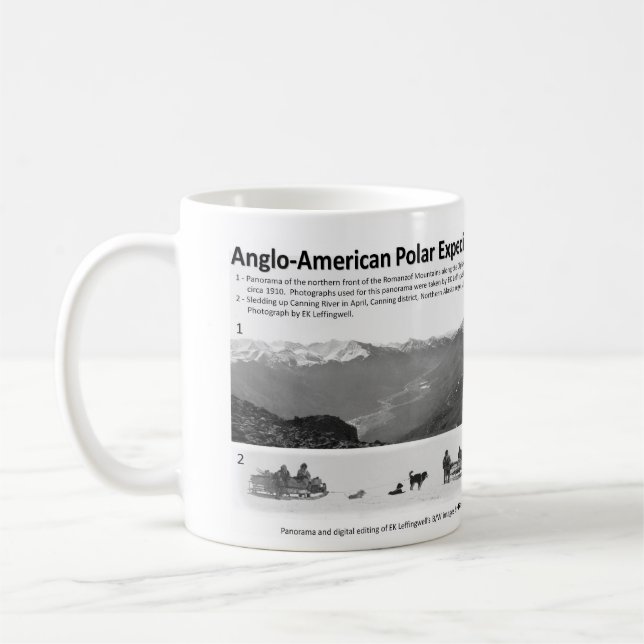 Anglo-American Expedition II - Romanzof Mountains Coffee Mug (Left)
