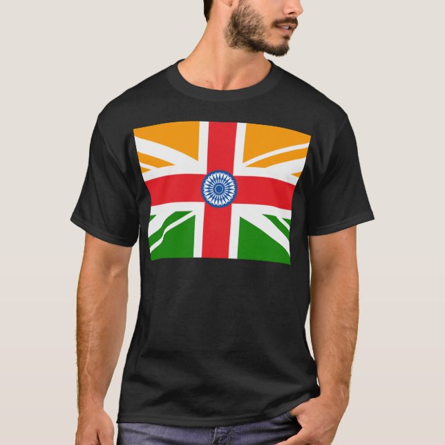 Anglo Indian Flag T-Shirt (Front)