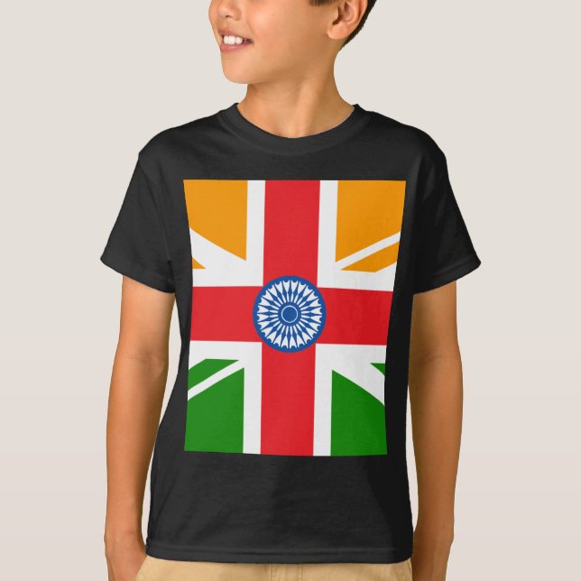 Anglo Indian Flag T-Shirt (Front)