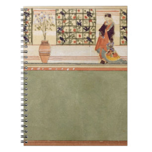 Anglo-Japanese Wall Design, c.1860 (w/c & pencil o Notebook