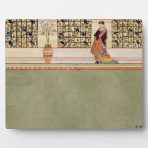 Anglo-Japanese Wall Design, c.1860 (w/c & pencil o Plaque