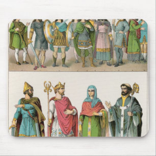 Anglo-Saxon Dress Mouse Pad