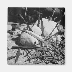 Anglo-Saxon weapons found alongside the Nydam Magnet
