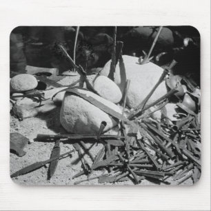 Anglo-Saxon weapons found alongside the Nydam Mouse Pad