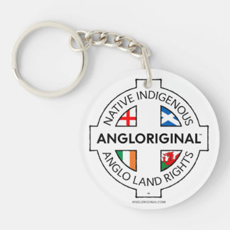 Angloriginal™ 4 Nations Land Rights Acrylic Key Ring