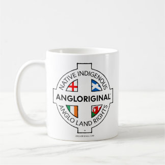 Angloriginal™ 4 Nations Land Rights White Mug 11oz