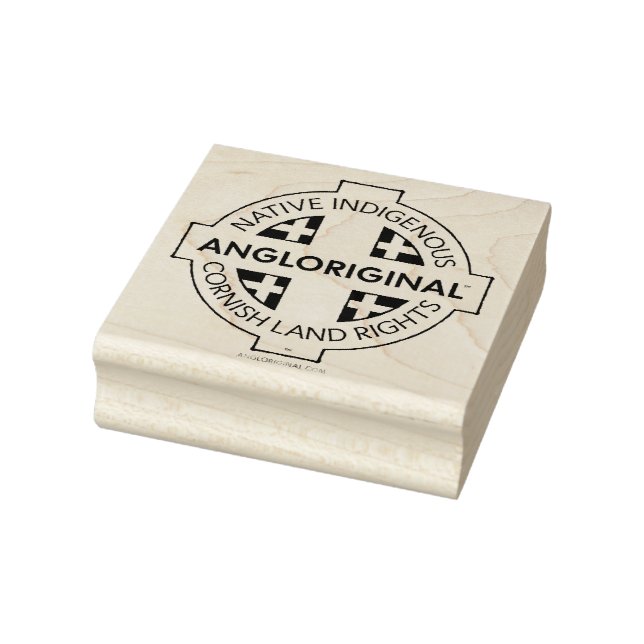 Angloriginal™ Cornish Land Rights Rubber Stamp (Stamp)