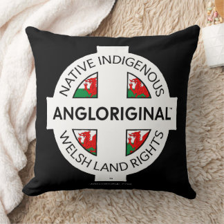 Angloriginal™ Welsh Land Rights Throw Cushion