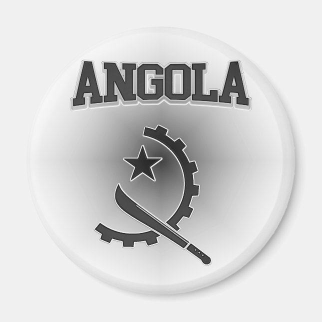 Angola  Coat of Arms Magnet (Front)