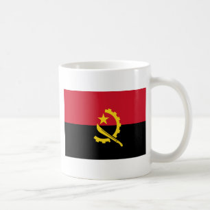Angola flag AO Coffee Mug